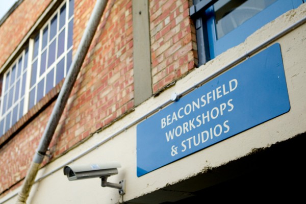 Beaconsfield Studio sign LR